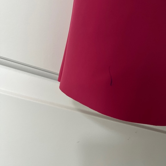 Chiara Boni Pink One Shoulder Ruffle Peplum Dress - Picture 9 of 9